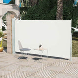 Patio Retractable Side Awning 160x300 cm Cream 317881