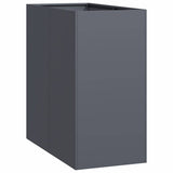 Planter Anthracite 40x80x80 cm Steel 860775
