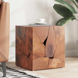 Stool Brown 40x40x45 cm Solid Teak Wood 243472