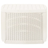 Garden Table White 53x53x40 cm Plastic 315856