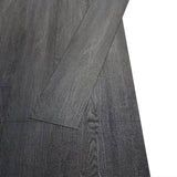 Self-adhesive PVC Flooring Planks 5.21 m 2 mm Black and White 330182