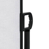 Retractable Side Awning White 180x1200 cm 4004841