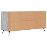 TV Cabinet Concrete Grey 102x36x50 cm Engineered Wood 829008