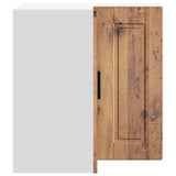 Kitchen Wall Corner Cabinet "Porto" Old Wood Engineered Wood 854105