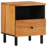 Bedside Cabinets 2 pcs 40x33x46 cm Solid Wood Acacia 356862
