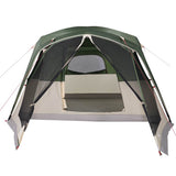 Family Tent with Porch 6-Person Green Waterproof 94548