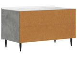 Bedside Cabinet with Drawer Concrete Grey 62 x 34.5 x 49.5 cm 894318