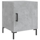 Bedside Cabinets 2 pcs Concrete Grey 40x40x50 cm Engineered Wood 827573
