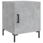 ZNTS Bedside Cabinets 2 pcs Concrete Grey 40x40x50 cm Engineered Wood 827573