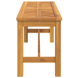 Garden Bench 110 cm Solid Wood Acacia 362237