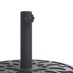 ZNTS Parasol Base for Ø38 / 48 mm Poles 25 kg Round 4007975