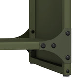Firewood Rack Olive Green 40x30x80 cm Cold-rolled steel 864234