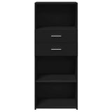 Highboard Black 50x42.5x124 cm Engineered Wood 846174