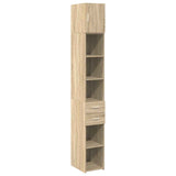 Slim Storage Cabinet Sonoma Oak 30x42.5x225 cm Engineered Wood 3281268