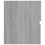 Sink Cabinet Grey Sonoma 80x38.5x45 cm Engineered Wood 815652