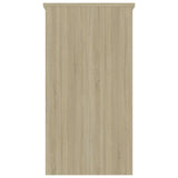 Desk Sonoma Oak 80x40x75 cm Engineered Wood 801358