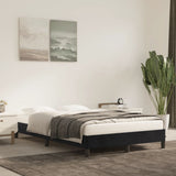 Bed Frame without Mattress Black 120x190 cm Small Double Velvet 3269627