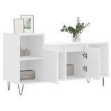 TV Cabinet White 100x35x55 cm Engineered Wood 831316