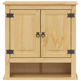 Bathroom Wall Cabinet Corona 70x33x71.5 cm Solid Wood Pine 4013406