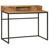 Computer Desk with Drawer with Storage Brown 110 x 50 x 87 cm 374113