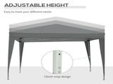 3 x 3 Meters Pop Up Water Resistant Gazebo Wedding Camping Party Tent Canopy Marquee with Carry Bag T3398P310882