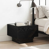 Coffee Table Black Oak 40 x 40 x 30 cm Engineered wood 3394556
