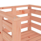 Garden Chairs 2 pcs 61.5x53x71 cm Solid Wood Douglas 825133