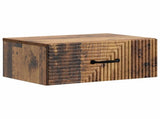 Wall-Mounted Bedside Cabinet 2 pcs Old Wood 49 x 34.5 x 20 cm 898632