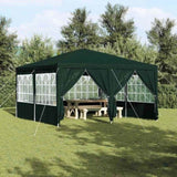 Party Tent Green 400 x 400 x 266 cm Polyethylene 42003428