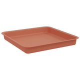 Plant Pots 24 pcs Brick Red 23 x 23 x 17.5 cm Plastic 3403306