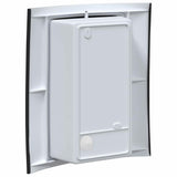 Outdoor Wall Lights 2 pcs Black 23.5 x 10.5 x 26 cm 4005974