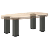 ZNTS Coffee Table Legs 4 pcs Anthracite 42-44 cm Steel 4012466