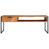 Coffee Table 110x55x40 cm Solid Wood Acacia 373616