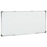 Magnetic Whiteboard White 110x60 cm Steel 150737