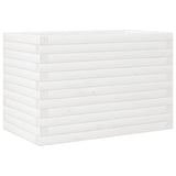 Garden Planter White 70x40x46 cm Solid Wood Pine 3282440