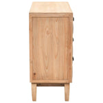 Drawer Cabinet Solid Fir Wood 80x36x75 cm 245778