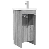 Bathroom Vanity with Sink Grey Sonoma 42 x 40 x 84.5 cm 890090
