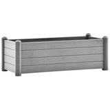 Garden Raised Bed PP Stone Grey 100x43x35 cm 317580