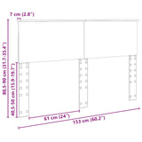 Headboard Old Wood Engineered wood 888295