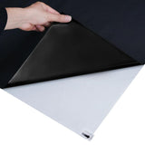 Window Films 3 pcs Static Frosted Black PVC 3208955