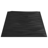 Wall Panels 24 pcs Black 50x50 cm XPS 6 m Stone 356941