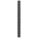 Dining Table Legs U-Shaped 3 pcs Anthracite 100x cm Steel 4013214