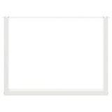 Dining Table Legs U-Shaped 2 pcs White 100x cm Steel 4013197