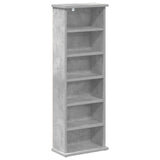 CD Cabinet 2 pcs Concrete Grey 32 x 17 x 92 cm Engineered Wood 8012753