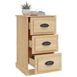 Bedside Cabinet Sonoma Oak 39x39x67 cm Engineered Wood 816163