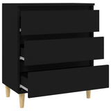 Sideboard Black 60x35x70 cm Engineered Wood 823041