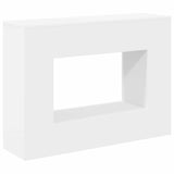 Console Table White 101 x 29 x 74 cm Engineered Wood 899861