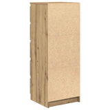 Sideboard with Drawers Artisan Oak 37.5x35x99 cm Engineered Wood 861768