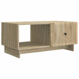 Coffee Table Sonoma Oak 90 x 50 x 40 cm Engineered Wood 894037