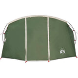 Tunnel Tent 4-Person Green and White 318 x 275 x 140 cm 42004053